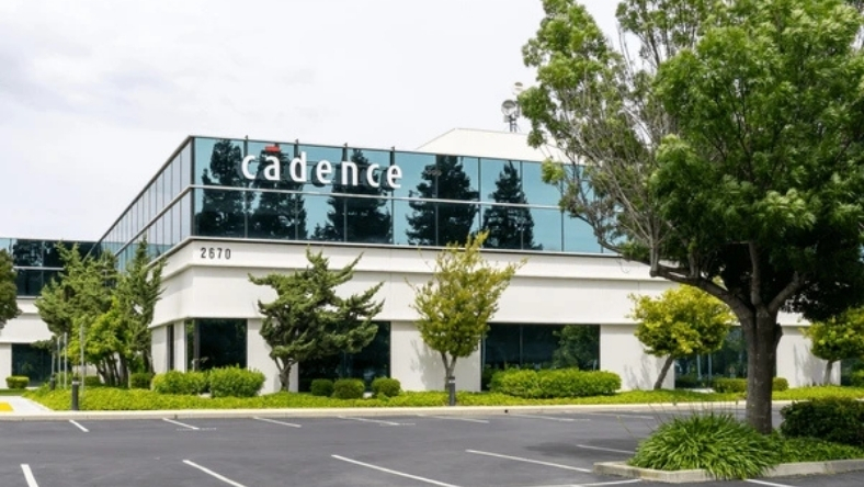 Exterior of a semiconductor design company headquarters